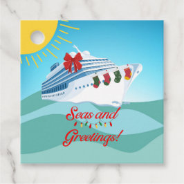 海とグリーツクルーズクリスマス フェイバータグ