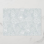 海とグリーティングオーシャンマリンライフ写真 箔シーズンカード (裏面)