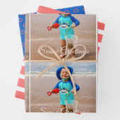 海とグリーティングコスタールブルーコーラル写真 ラッピングペーパーシート (インサイチュ)