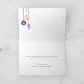 海とグリーティングコースタルウッドホリデーフォト シーズンカード (内部)