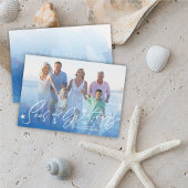 海とグリーティングコースト海水彩写真 シーズンカード