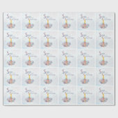 海とグリーティングシーシェルマット ラッピングペーパー (フラット)