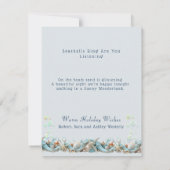 海とグリーティングスターフィッシュピンクコーラルパール カード (裏面)