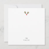 海とグリーティングトインデア沿岸 (裏面)