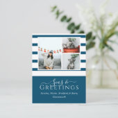 海とグリーティングブルー3写真クリスマス (スタンド正面)