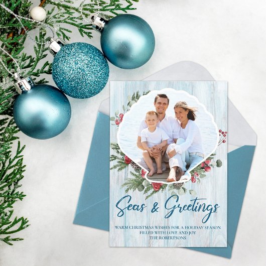 海とグリーティング海岸海の海の写真 シーズンカード