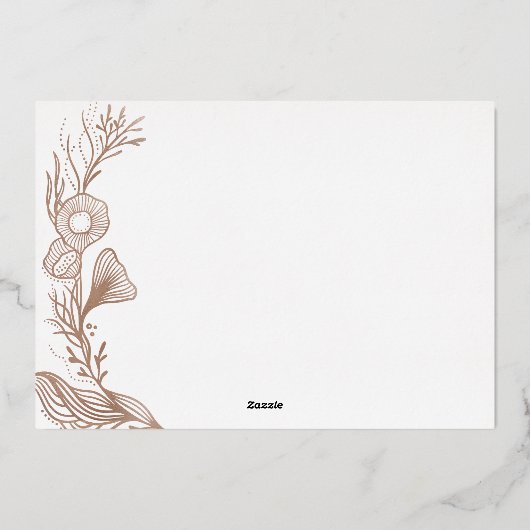 海とグリーティング海海洋生物フォトフレーム 箔シーズンカード