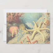 海とグリーティング ビーチ フォト シーズンカード (裏面)