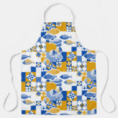 海とタイル エプロン (正面)