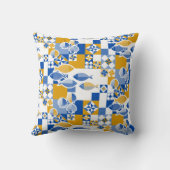 海とタイル クッション (裏面)