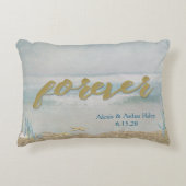 海とヒトデビーチ結婚式 アクセントクッション (正面)