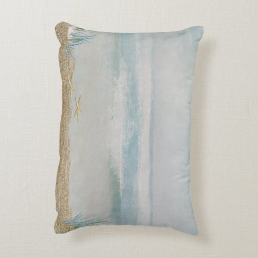 海とヒトデビーチ結婚式 アクセントクッション (裏面(縦))