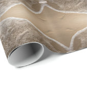 海とビーチの包装紙 ラッピングペーパー (ロールコーナー)