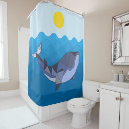 海とビーチ シャワーカーテン