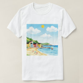 海とビーチ Tシャツ
