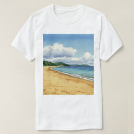 海とビーチ Tシャツ