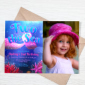 海と写真の風景 招待状