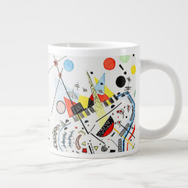 海と太陽へ – Kandinsky ジャンボコーヒーマグカップ