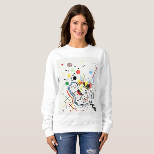 海と太陽へ – Kandinsky スウェットシャツ (正面フル)