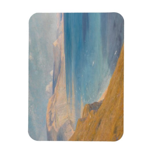 海と太陽 マグネット (縦)