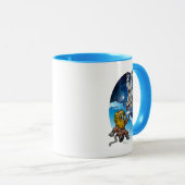 海と宇宙の猫ちゃん- Benefits PACR マグカップ (正面右)