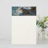 海と岩が出会う場所 便箋 (スタンド正面)