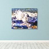 海と岩 キャンバスプリント (インサイチュ (ウッドフロア))