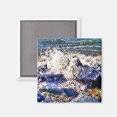 海と岩 マグネット (正面/裏面)