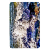 海と岩 マグネット (縦)