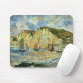 海と崖バイピエールルノアールヴィンテージファインアート マウスパッド (マウス)
