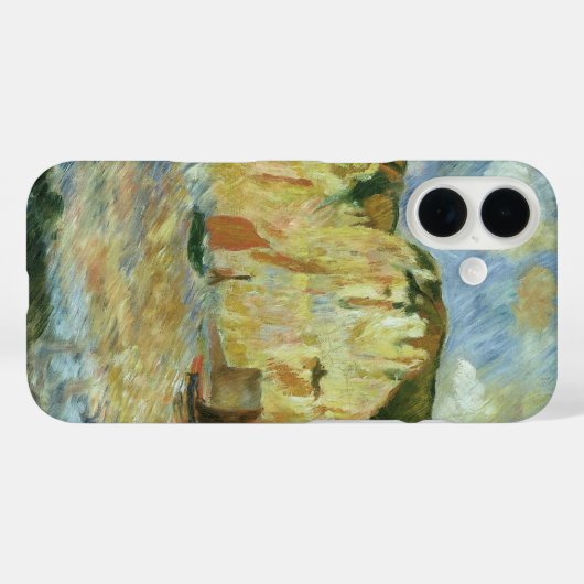 海と崖バイピエールルノアールヴィンテージファインアート Case-Mate iPhoneケース (裏面 (横))