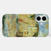 『海と崖』（ピエール・ルノワールによる）、ヴィンテージ ファインアート Case-Mate iPhoneケース (裏面 (横))