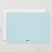 海と挨拶のシェルの水 シーズンカード (裏面)