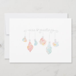 海と挨拶のシェルの水 シーズンカード