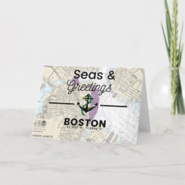 海と挨拶のチャート - ボストン シーズンカード