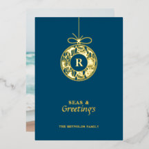 海と挨拶の貝殻オーナメント