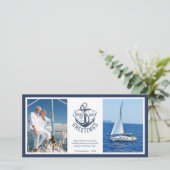 海と挨拶クリスマスフォト航海のいかり シーズンカード (スタンド正面)