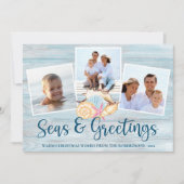 海と挨拶コースタルウッドの写真 シーズンカード (正面)