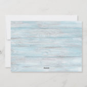 海と挨拶コースタルウッドの写真 シーズンカード (裏面)