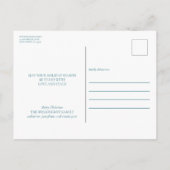 海と挨拶 シーズンポストカード (裏面)