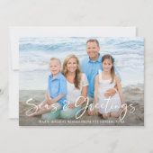 海と挨拶 |休日航海のの写真 シーズンカード (正面)