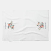 海と挨拶 |沿岸の休日 キッチンタオル (横)