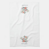 海と挨拶 |沿岸の休日 キッチンタオル (縦)