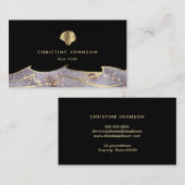 海と波の名刺 名刺 (正面/裏面)