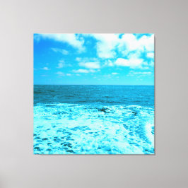 海と波 キャンバスプリント