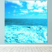 海と波 キャンバスプリント (インサイチュ (ウッドフロア))