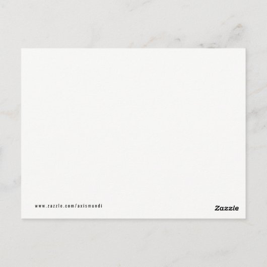 海と海の青い水の色こんにちは ポストカード (裏面)