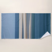 海と砂の向こう ビーチタオル (正面)