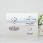 海と砂の式結婚の折り畳みプログラム (スタンド正面)