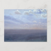 海と空とのクラウド勉強 – アルバートビエルシュタット ポストカード (正面)